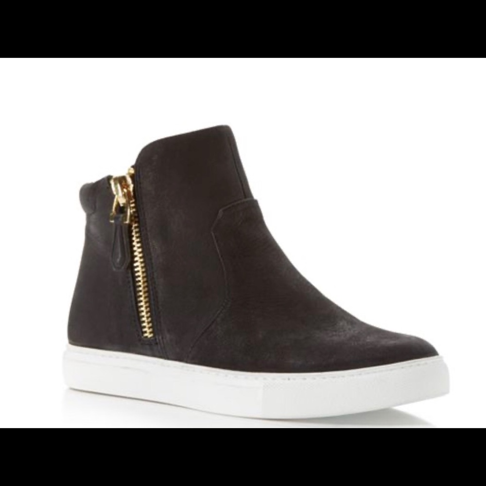 Kenneth Cole black high top sneakers